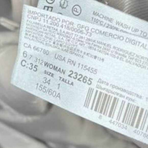 MNG by Mango Women’s Gray Dress Pants Size 6 Slim Trouser - Picture 4 of 8